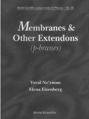cover image of Membranes and Other Extendons